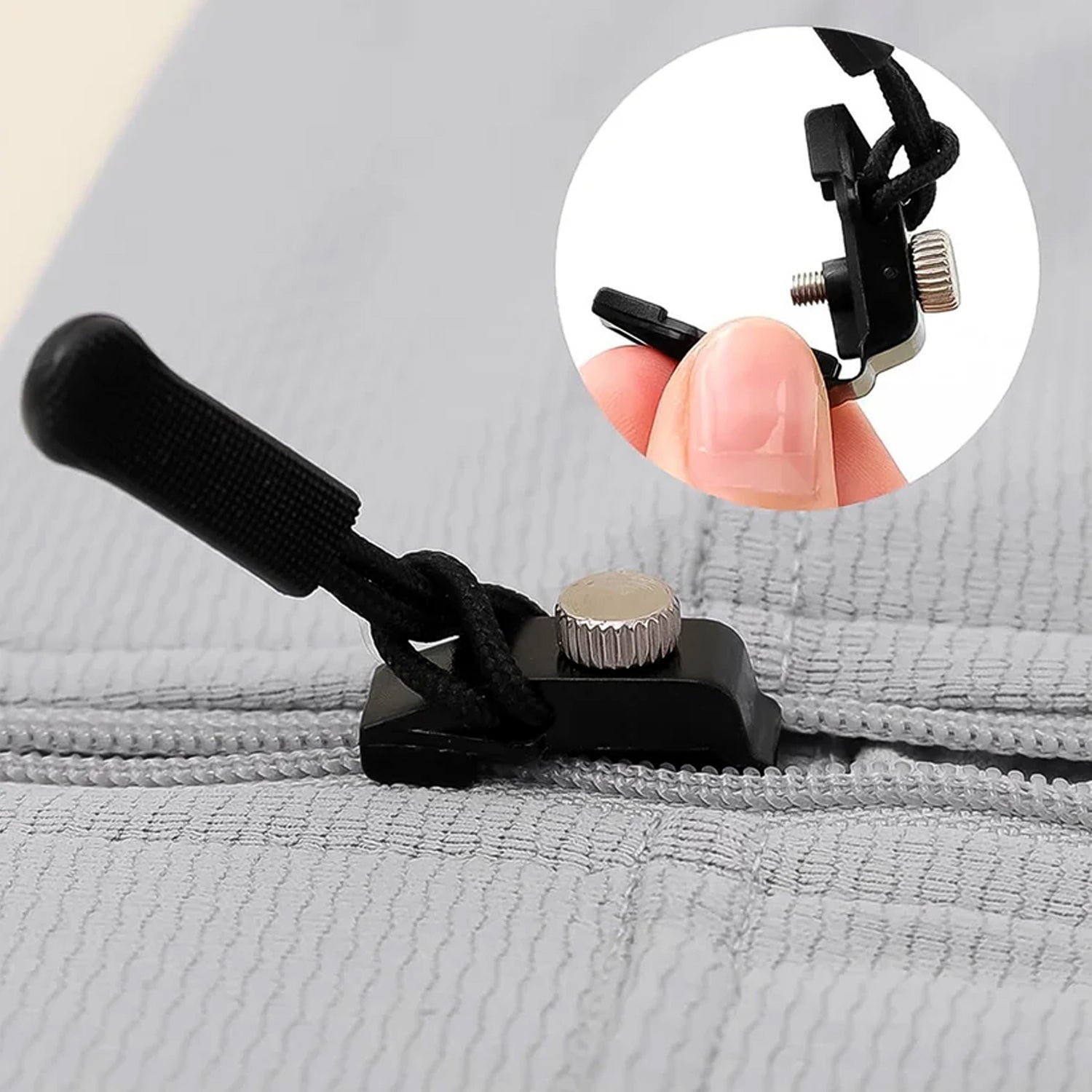 Portable Universal Detachable Zipper Slider (1 Pc / Big) Portable Universal Detachable Zipper Slider (1 Pc / Big)